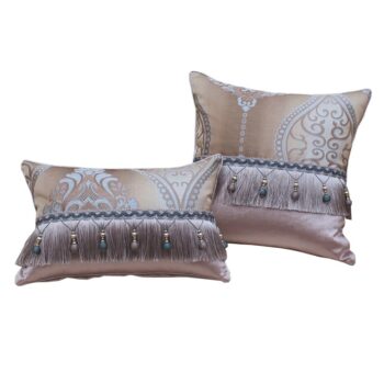 Coussin en velours haut de gamme de canapé
