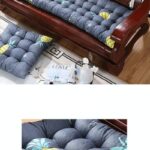 Coussin pour banc gris