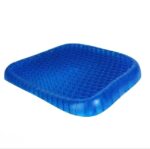 Coussin gel anti escarre bleu épais et large