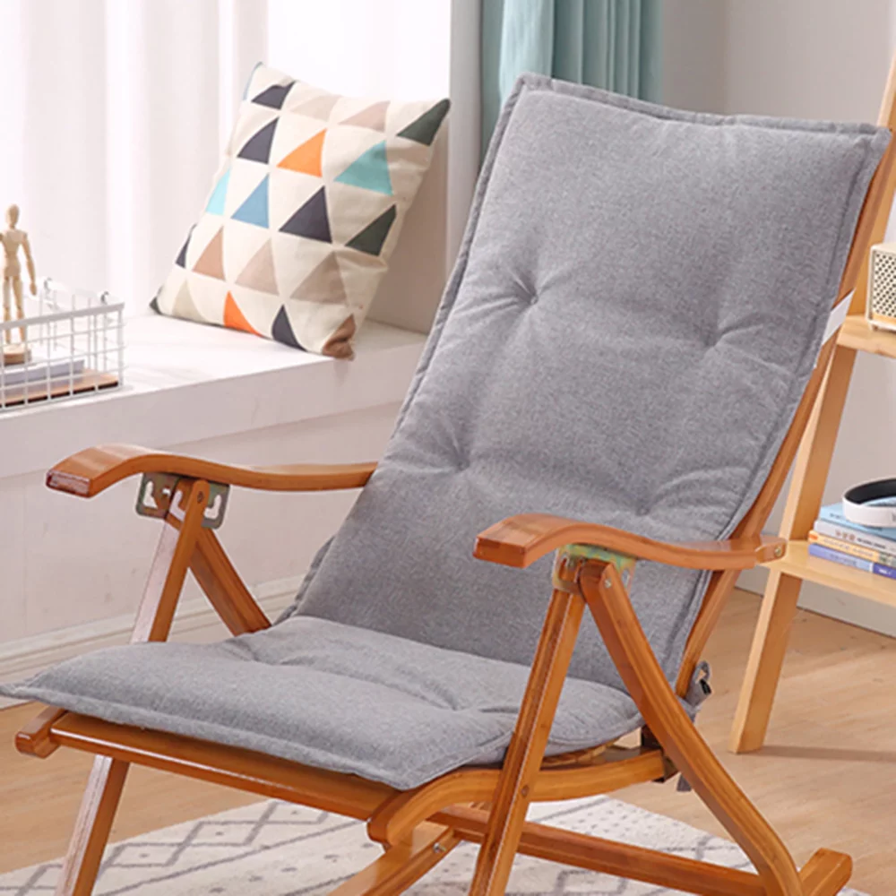 Coussin gris pour rocking chair