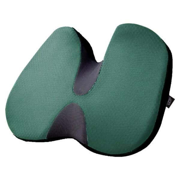 Coussin confort hémorroïdes vert et noir coussin hemorroides confort vert 1
